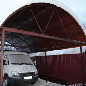 навесы для автомобилей фото